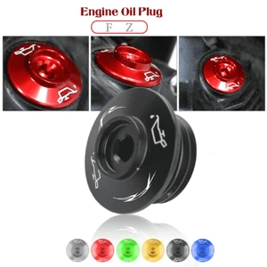 Engine Oil Filter Cap Plug Filler Cover Screw for YAMAHA FZ1 FZ8 FZ6 FAZER FZS1 - Bild 1 von 7