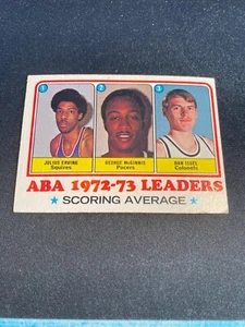 1973 TOPPS #234 ABA SCORING AVERAGE LEADERS! JULIUS ERVING! ISSEL! $1 SHIPPING! - Picture 1 of 2