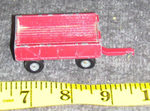 Vintage 1/64 Scale Tootsie Toy  Diecast Barge Wagon Tractor Farm Trailer 1980