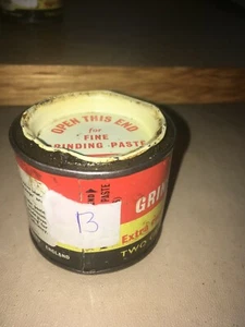 Vintage Sammlerstück Blechdose Holts Ventil Schleifpaste B Mechaniker Garage - Bild 1 von 5