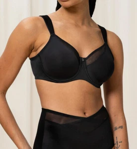 True Shape Sensation Black Minimiser Bra, Sizes 10C-22F, Triumph Lingerie - Picture 1 of 4