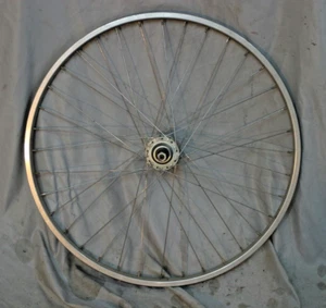 Weinmann 26" MTB Rear Wheel Shimano SG-3530 Hub Silver 105mm 36S AV USA Shipper! - Picture 1 of 8