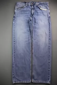 Herren 2018 Levi's 505 Jeans Regular Fit Stretch Distressed Gr. 36x30 (Msr 35x29) - Bild 1 von 10
