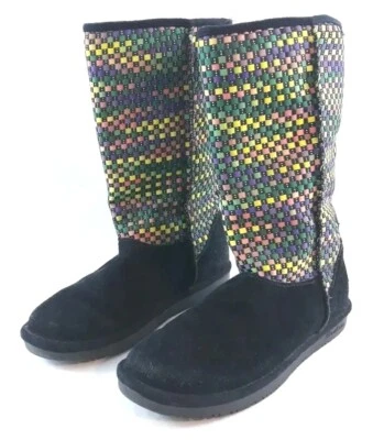 Skechers Boots Womens 9.5 Black Shelby Copenhagen Rainbow - Image 1 of 4