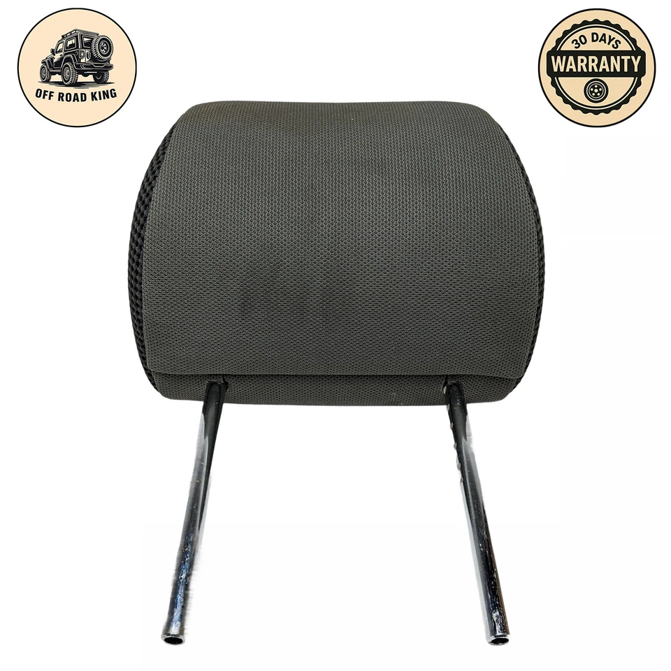 2005 - 2009 Nissan Xterra Oem Seat Headrest Cloth Front Left Driver Side Gray Foto 1 de 4