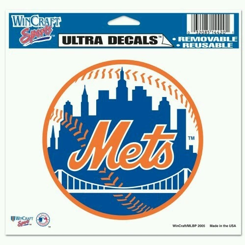 NEW YORK METS 5x6 Multi-Use ULTRA Decal FREE SHIPPING! - Image 1 of 1