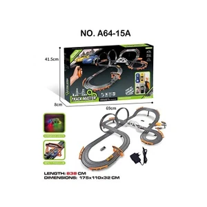 Kinderrennbahn Auto Rennbahn Set Rennstrecke Looping 2Joystick 2 AUTOS fur k - Bild 1 von 1