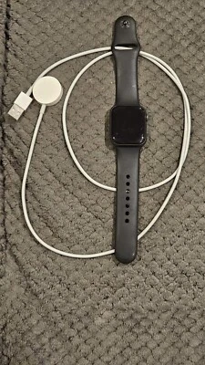 Apple Watch Series 6 38mm Black Sport tested working  scratches - Image 1 of 4