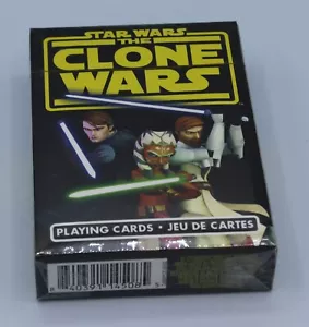 Star Wars The Clone Wars Playing Cards Poker Size New Animated Cartoon - Picture 1 of 2
