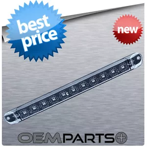 1Pc New Amber Clear LED Light Truck Trailer Boat Turn Tail Identification I.D. B - Picture 1 of 1