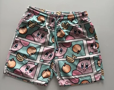 Nintendo’s Kirby All Over Print Swim Shorts Swim Trunks Board Shorts Mens Medium - Image 1 of 4