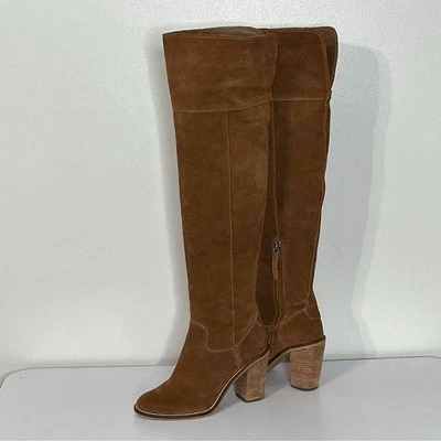 Steve Madden Orlando Suede Over The Knee  Boots, Size 8 - Image 1 of 4