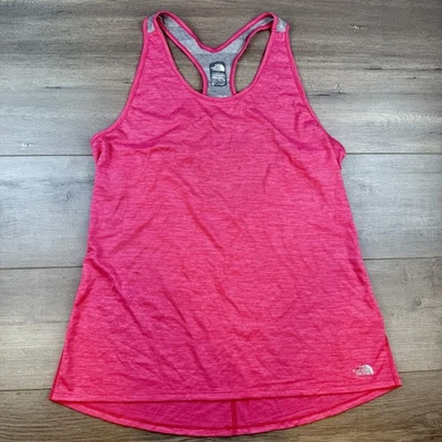 Camiseta sin mangas North Face Flashdry espalda deportiva para mujer XL rosa brezo correr gimnasio entrenamiento Foto 1 de 4