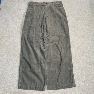 Vintage Y2K No Boundaries NOBO Corduroy Double Knee Skater Pants Size 34x31 - Picture 1 of 5