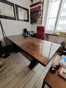 TAVOLO FRATINO NOCE MASSELLO FINE 19.mo Secolo - Foto 1 di 7