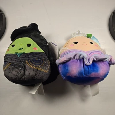 Juego de peluche Squishmallows Wicked Elphaba & Glinda Upland nuevo con etiquetas Foto 1 de 4
