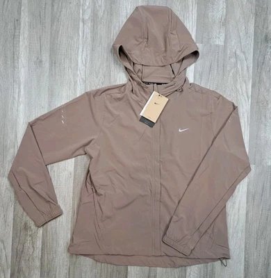 Nike Swift Repel Chaqueta para Correr Embalable Con Capucha Marrón Para Mujer Talla Grande NUEVA Foto 1 de 4