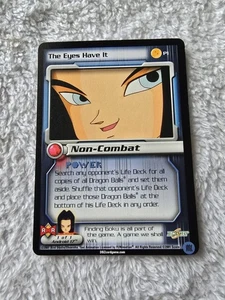 DBZ Dragon Ball Z The Eyes Have It P1 CCG Limited Promo Android Saga MP Score - Picture 1 of 5