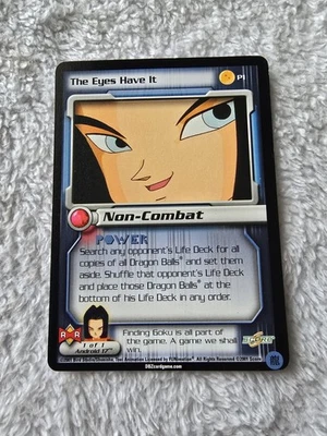 DBZ Dragon Ball Z The Eyes Have It P1 CCG Limited Promo Android Saga MP Score - Image 1 of 4