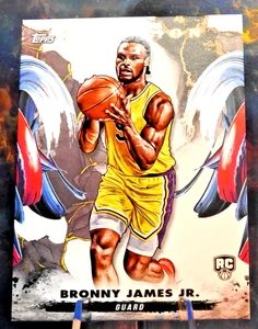 2025 Topps Inception #45 Bronny James Jr. RC Rookie LA Lakers Guard Labron Son - Picture 1 of 4