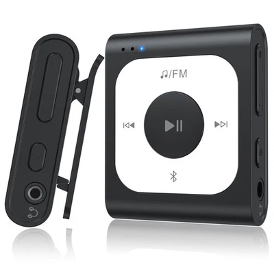 AGPTEK 64GB Clip MP3 Player with Bluetooth, A53PL Portable Music Player with - Image 1 of 4