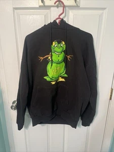 Sudadera con Capucha Gráfica Webn Rock Radio Música Pullover Estampado De Colección Negra - XL - Imagen 1 de 5