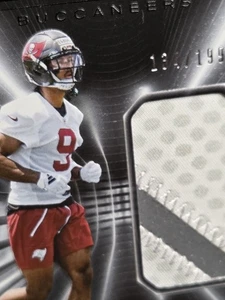Parche futurista Panini Black Emeka Egbuka 2025 #FUT-EEA RC Rookie/199 - Imagen 1 de 4