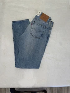 Levi 501 Premium Original Fit Selvedge Medium Wash - Blue Size 30X32 - Picture 1 of 5