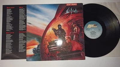 Sodom - Agent Orange, GF inkl OIS, D 1989 1st. Press, LP, Trash Metal Vinyl - Bild 1 von 4