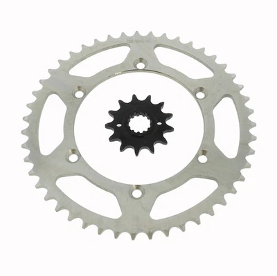 Piñones para Kawasaki KLX250SF 2009 2010 piñón delantero 13T y trasero 47T Foto 1 de 4