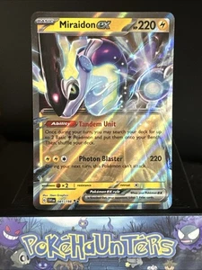 Pokemon Card Miraidon ex 081/198 Scarlet & Violet Base Double Rare Holo NM - Picture 1 of 2