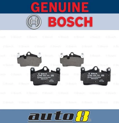 Bosch Rear Brake Pads for Porsche Cayenne Gts 9PA 4.8L Petrol M48.01G 2007-2010 - image 1 of 4