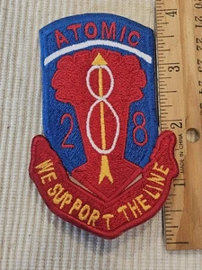 WWII US Army 8th Infantry Division 28th Atomic Artillery Patch L@@K!! - Picture 1 of 2