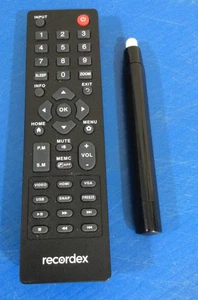 RECORDEX PANEL PLANO INTERACTIVO ST-700 ST-700U SIMPLICIDAD CONTROL REMOTO CON BOLÍGRAFO - Imagen 1 de 2