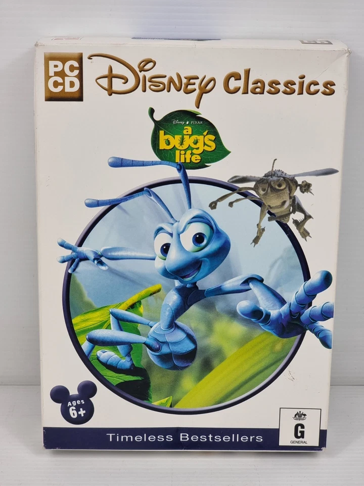 A Bug's Life PC CD Rom Video Game 1999  Big Box Complete with Manual - Image 1 of 4