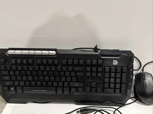 Thermal Take Gaming Ttesports Keyboard And Mouse Combo Bundle. *lights* - Picture 1 of 3