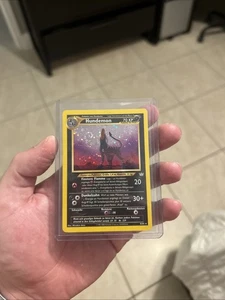 Pokemon Neo Revelation Houndoom Card 08/64 Unlimited Edition Holo German - Picture 1 of 3