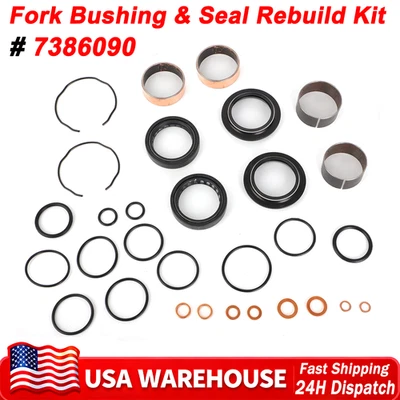 叉衬防尘油密封修复套件适用于 03-09 本田 VTX1300 VTX1300R 7386090 — 第 1/4 张图片