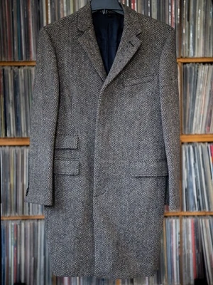 J. Crew Ludlow Magee Wool Herringbone Topcoat 40S Burnt Henna NEW WITH TAGS - Image 1 of 4