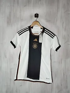 Women's Deutschland 2022 2023 home Sz S Germany shirt jersey soccer football kit - Picture 1 of 8