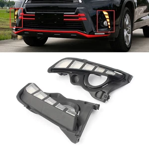 LED Daytime Running Light DRL White/Amber Switchback For Toyota Highlander 17-18 - Bild 1 von 1