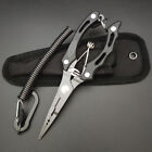 Cool Black Lure Pliers Fish Lip Clip Fishing Tool Pe Wire Cutters Hook Remover