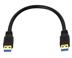 USB 3.0 Type A Gold Plated Data Sync Cable 2A 5Gbps | Male to Male | 5m - Picture 1 of 5