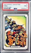 THING #6 PSA 9 MINT 1989 Marvel Comic Images Best of John Byrne Collection