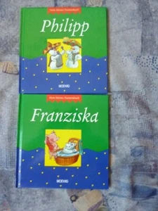 2 kleine Namensbücher Franziska und Philipp SUPER!!! - Bild 1 von 1