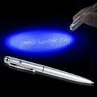 Creative LED UV Light Ballpoint Pen with Invisible Secret AU Ink