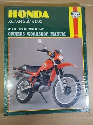 HONDA XL/XR 250 & 500 1978 TO 1984 - Imagen 1 de 4