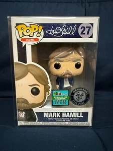 Funko Pop! Icons #27 Mark Hamill White Tee 2019 Designer Con Exclusive - Bild 1 von 7