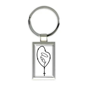 Mary Rosary : Keychain Gift Catholic Religious Virgin - Picture 1 of 1