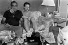Actors Mickey Rourke & Leonard Termo Film Star Movie Star Old Photo 2
